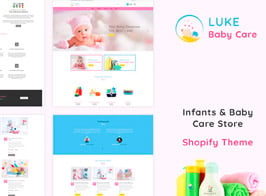 Luke – Infants & Baby Care Store Shopify Theme