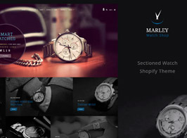 Marley | Luxury Watch Shopify Theme
