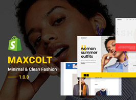 MAXCOLT | Minimal & Clean Fashion Shopify Theme