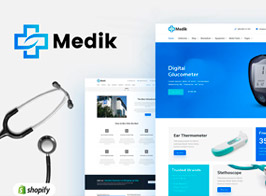 Medik | Sectioned Medical Shopify Theme