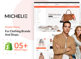 MICHELIE | Minimal & Clean Fashion Shopify Theme