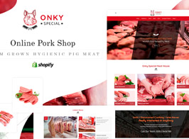Onky | Pork, Meat Shopify Theme