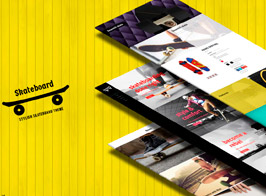 Skate Board – Fullscreen Sports Shopify Theme