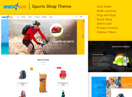 Sports Gear – Sports Shop Shopify Theme