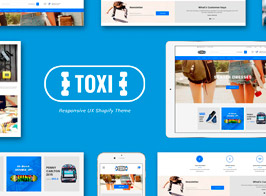 Toxi Responsive Skater Shopify Theme