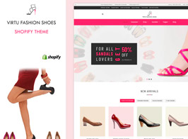 Virtu – Fashion Shoes Store Shopify Theme
