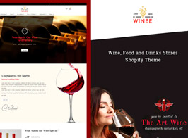Winee – Wine, Winery Shopify Theme