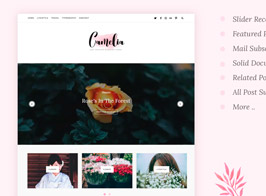 Camelia – Responsive Blogging Tumblr Theme