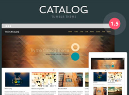 Catalog Tumblr Theme