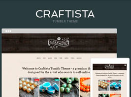 Craftista Tumblr Theme