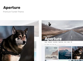 Aperture – Responsive Photography Tumblr Theme
