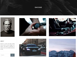 Encore – Magazine Style Tumblr Theme