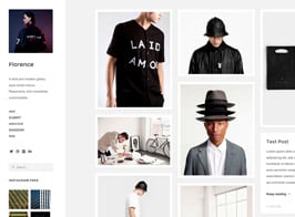 Florence – Responsive Gallery Tumblr Theme