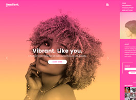Gradient Tumblr Theme