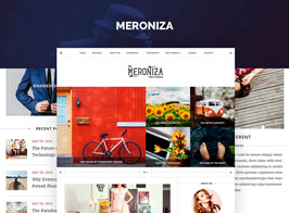 Meroniza – Elegant Tumblr Theme