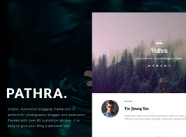 Pathra Tumblr Theme