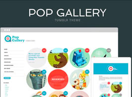 PopGallery Tumblr Theme
