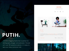 Putih Tumblr Theme