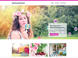Saturation Tumblr Theme
