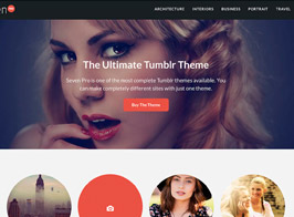Seven Pro Tumblr Theme