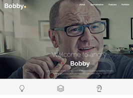 Bobby – Creative Service Unbounce Landing Page