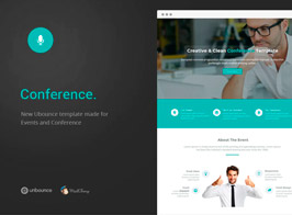 Conference – Unbounce Landing Page