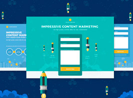 Content – Marketing Unbounce Landing Page