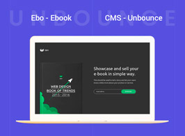 Ebo – Ebook Unbounce Template