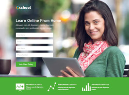 eSchool Unbounce Template