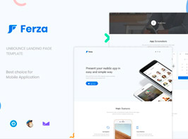 Ferza – Applications Unbounce Landing Page