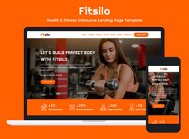 Fitsilo – Health & Fitness Unbounce Landing Page