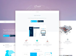 Paper – Mulitipurpose Unbounce Landing Pages