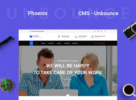 Phoenix – CMS Multi-Purpose Unbounce Template