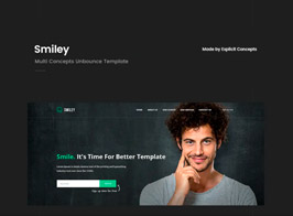 Smiley – Multi Concepts Unbounce Template