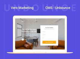 Vero – Marketing Unbounce Template