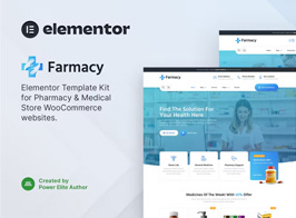 Farmacy – Pharmacy & Medical Store Elementor Template Kit