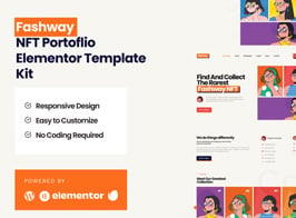 Fashway – NFT Portfolio Elementor Template Kit