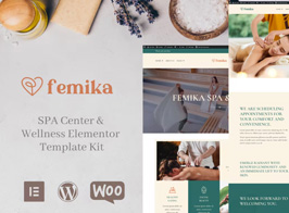Femika – Spa Center & Wellness Elementor Template Kit