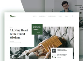 Doris – Blog and Magazine Ghost Theme