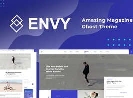 Envy – Blog and Magazine Ghost Theme