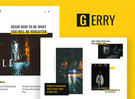 Gerry – Blog and Magazine Ghost Theme