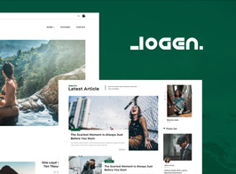 Logen – Blog and Magazine Ghost Theme
