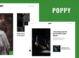 Poppy – Blog and Magazine Ghost Theme
