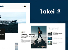 Takei – Blog and Magazine Ghost Theme