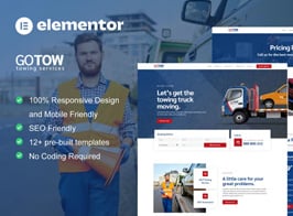 Gotow – Towing Services Elementor Template Kit