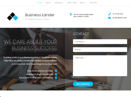 GretaThemes Business Lander – WordPress Business & Agency Theme