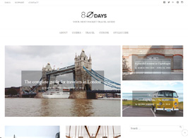 GretaThemes EightyDays – Travel & Lifestyle Blog Theme