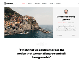 GretaThemes eWriter – Minimal WordPress Blog Theme