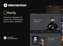 Hardy – Photography & Portfolio Elementor Template Kit