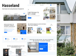 Hasseland – Real Estate Listing Elementor Template Kit